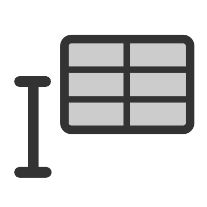 Download free grey cursor rectangle icon